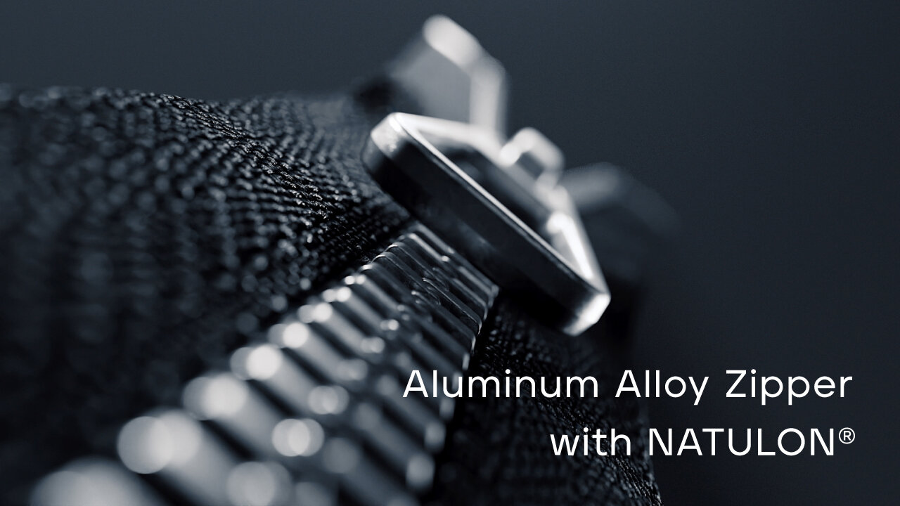 Aluminum Alloy Zipper with Recycled Tape | YKK DIGITAL SHOWROOM